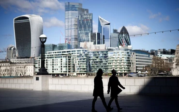 Ảnh minh họa: Khu tài chính của Thành phố London. (Nguồn: Reuters)