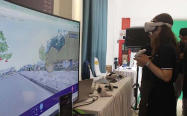 Trải nghiệm các sản phẩm thực tế ảo tại Gian hàng Metaverse.