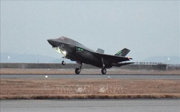 Máy bay chiến đấu F-35B của Mỹ. (Ảnh tư liệu: AFP/TTXVN)