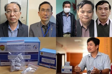 Hơn 20 cán bộ và những người liên quan đã bị khởi tố liên quan vụ kít xét nghiệm Việt Á. (Ảnh: vov.vn)