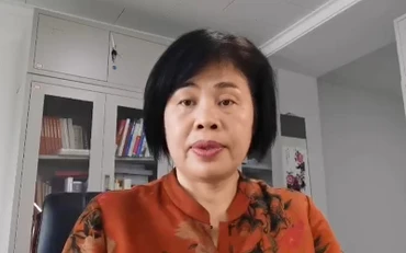 Giáo sư Phan Kim Nga, nghiên cứu viên cao cấp của Viện Nghiên cứu chủ nghĩa Mác thuộc Viện Khoa học xã hội Trung Quốc.