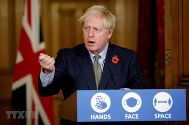 Thủ tướng Anh Boris Johnson. Ảnh: TTXVN.
