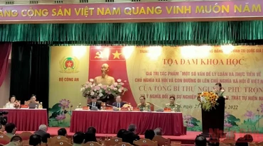 Quang cảnh tọa đàm.