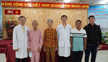 Bệnh nhân bình phục hoàn toàn sau phẫu thuật. 