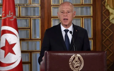Tổng thống Tunisia Kais Saied. (Ảnh: Reuters)