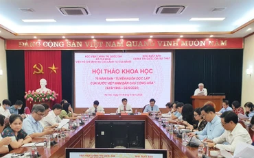 Toàn cảnh Hội thảo.