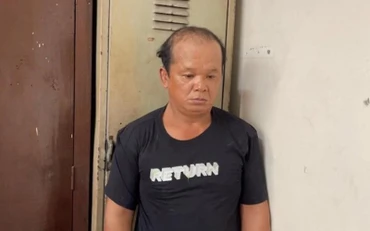 Đối tượng Nguyễn Văn Thái tại Cơ quan Cảnh sát điều tra, Công an quận 1.