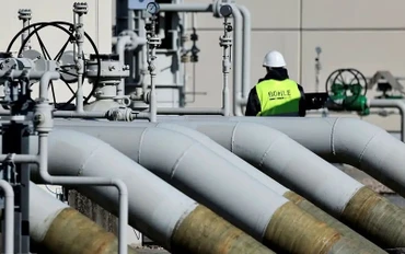 Hệ thống đường ống dẫn khí của dự án Dòng chảy phương Bắc của Nga. (Ảnh: Reuters)