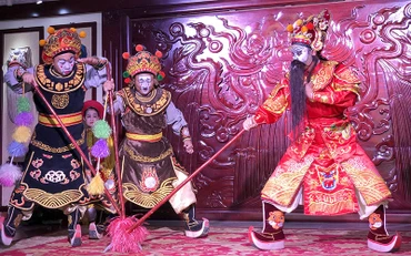 Một trích đoạn tuồng cổ do các nghệ sĩ Nhà hát Tuồng Việt Nam biểu diễn. (Ảnh minh họa)