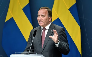 Ông Stefan Lofven. Ảnh: Reuters