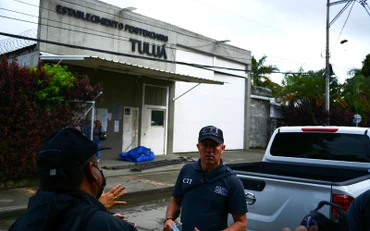 Nhà tù thành phố Tuluá, nơi xảy ra vụ việc. (Ảnh: REUTERS)