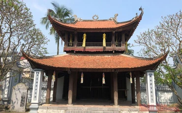 Gác chuông chùa Bối Khê (Tam Hưng, Thanh Oai,Hà Nội).