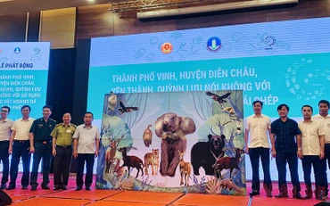 Các đại biểu tham dự hội thảo lên án mạnh mẽ việc đánh bắt sử dụng động vật hoang dã trái phép. 