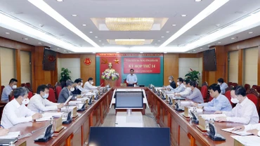 Quang cảnh Kỳ họp thứ 14, Ủy ban Kiểm tra Trung ương.
