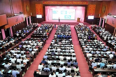 Hội nghị "Quản lý thông tin trên mạng xã hội - Thực trạng và giải pháp" tại điểm cầu chính.