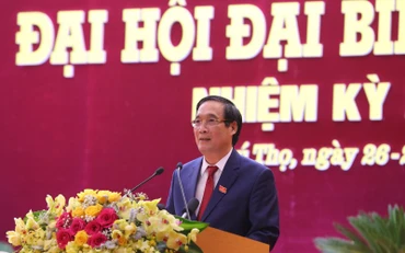 Bí thư Tỉnh ủy Phú Thọ Bùi Minh Châu.