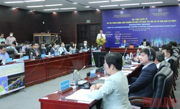 Quang cảnh hội thảo, sáng 20/5.