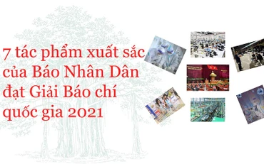 7 tác phẩm xuất sắc của Báo Nhân Dân đạt Giải Báo chí quốc gia 2021
