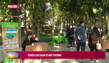 Phiên chợ xanh vì môi trường