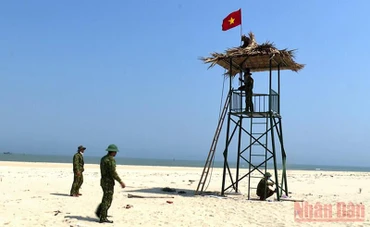 Trạm kiểm soát an toàn tàu thuyền đường thủy Cửa Đại-Cù lao Chàm.