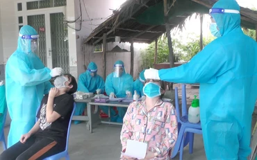 Sóc Trăng đang tích cực sàng lọc F0 nhằm tránh lây lan trong cộng đồng.