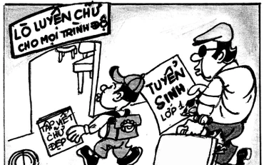 Không nên cho trẻ học trước chương trình