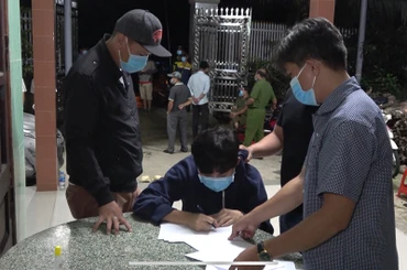 Cơ quan công an tiến hành bắt giữ 1 trong 4 đối tượng gây án.