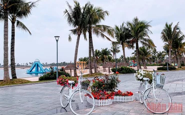Bãi biển nhân tạo tại Khu du lịch quốc tế Đồi Rồng sẽ là một điểm hấp dẫn du khách trong mùa du lịch biển Đồ Sơn năm 2022.
