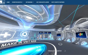 Các sản phẩm Make in Vietnam tại ITU Digital World 2021.