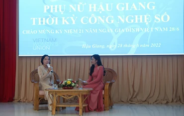 Nhiều nội dung liên quan chuyển đổi số được chia sẻ, trao đổi tại diễn đàn.
