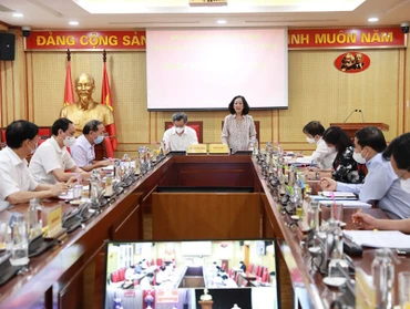 Ban Chỉ đạo xây dựng Đề án trình Hội nghị Trung ương 6 (khóa XIII) họp phiên thứ nhất.