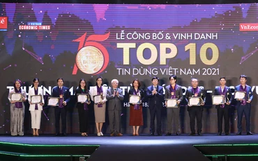 Các sản phẩm trong các nhóm ngành hàng được vinh danh. (Ảnh: Ban Tổ chức cung cấp)