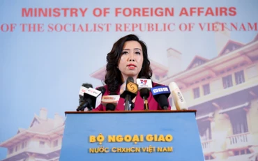 Người phát ngôn Bộ Ngoại giao Việt Nam Lê Thị Thu Hằng. (Ảnh: Bộ Ngoại giao Việt Nam)