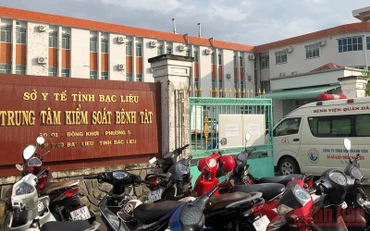Trụ sở Trung tâm Kiểm soát bệnh tật tỉnh Bạc Liêu - nơi xảy ra nhiều sai phạm nghiêm trọng.