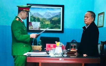 Cơ quan chức năng công bố quyết định khởi tố bị can Lưu Vũ Lâm.
