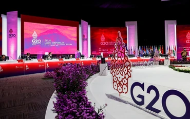 Hội nghị Bộ trưởng Tài chính và Giám đốc Ngân hàng Trung ương G20 diễn ra tại Indonesia, ngày 18/2. (Ảnh: Reuters)
