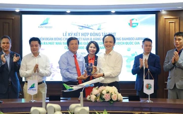 Bamboo ký cam kết tài trợ 3,5 tỷ đồng cho Giải bóng chuyền vô địch quốc gia 2021.