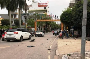 Hiện trường vụ tai nạn