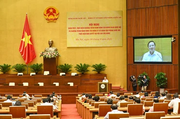 Quang cảnh hội nghị. (Ảnh: Duy Linh)