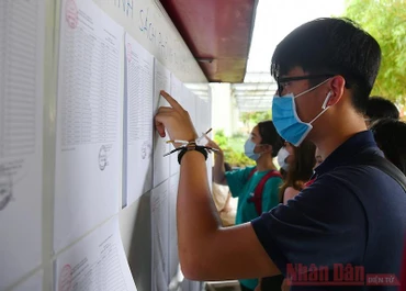 Thí sinh Kỳ thi tốt nghiệp THPT và tuyển sinh ĐH, CĐ 2020 (Ảnh: THUỶ NGUYÊN)