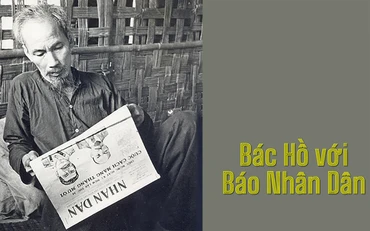Bác Hồ với Báo Nhân Dân