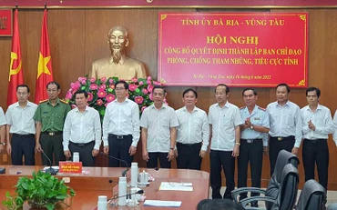 Ban Chỉ đạo phòng, chống tham nhũng, tiêu cực tỉnh Bà Rịa-Vũng Tàu.