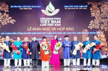 Liên hoan phim Việt Nam lần thứ 22 là dịp hội tụ giới điện ảnh cả nước.