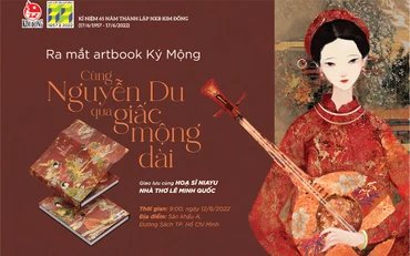 Giới thiệu artbook "Ký mộng". (Ảnh: Nhà xuất bản Kim Đồng)
