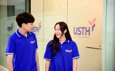 Sinh viên trường USTH. (Ảnh: Nhà trường cung cấp)