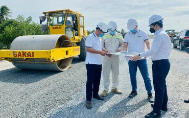 Triển khai xây dựng cao tốc theo PPP. (Ảnh: Quang Thành)