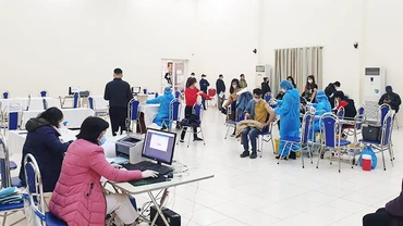 Việt Nam là một trong những nước có tỷ lệ bao phủ vaccine hàng đầu ASEAN. Ảnh: NG.NAM