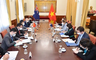 Thúc đẩy quan hệ Đối tác chiến lược Việt Nam-Australia trên tất cả các trụ cột hợp tác