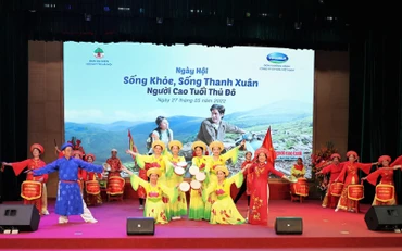 Ngày hội “Sống khỏe, sống thanh xuân” người cao tuổi Thủ đô năm 2022.