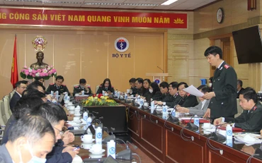 Một buổi làm việc của Thanh tra Chính phủ tại Bộ Y tế. (Ảnh: Thanh tra)